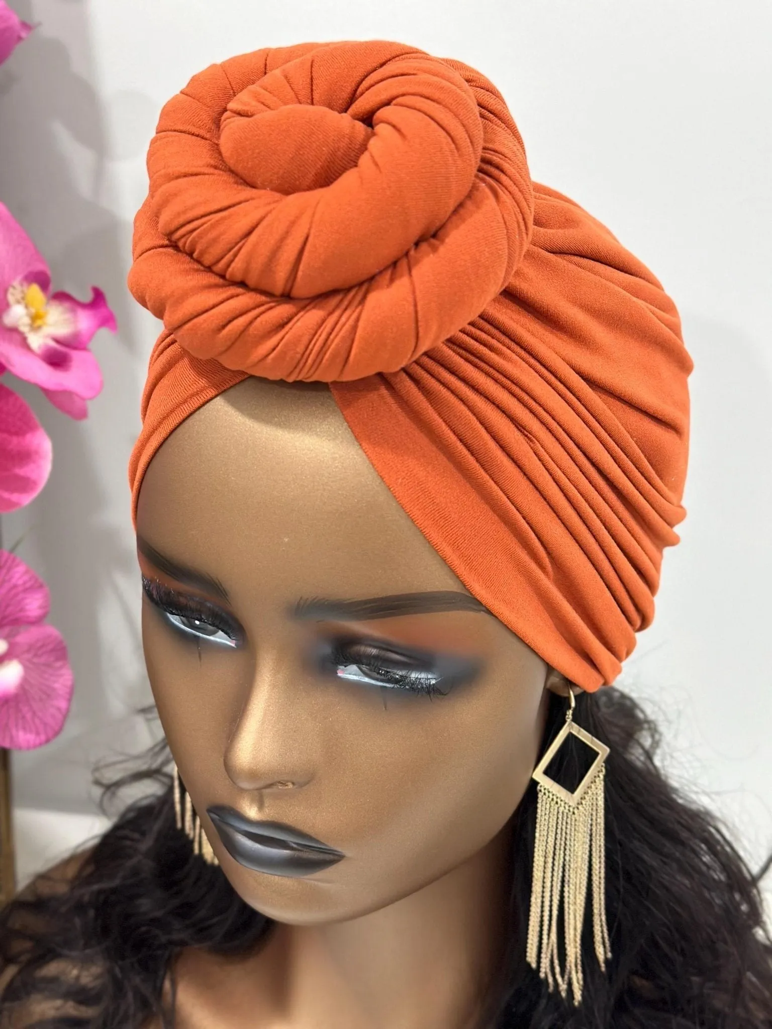 Jeny Pre-Tied Bun Turban