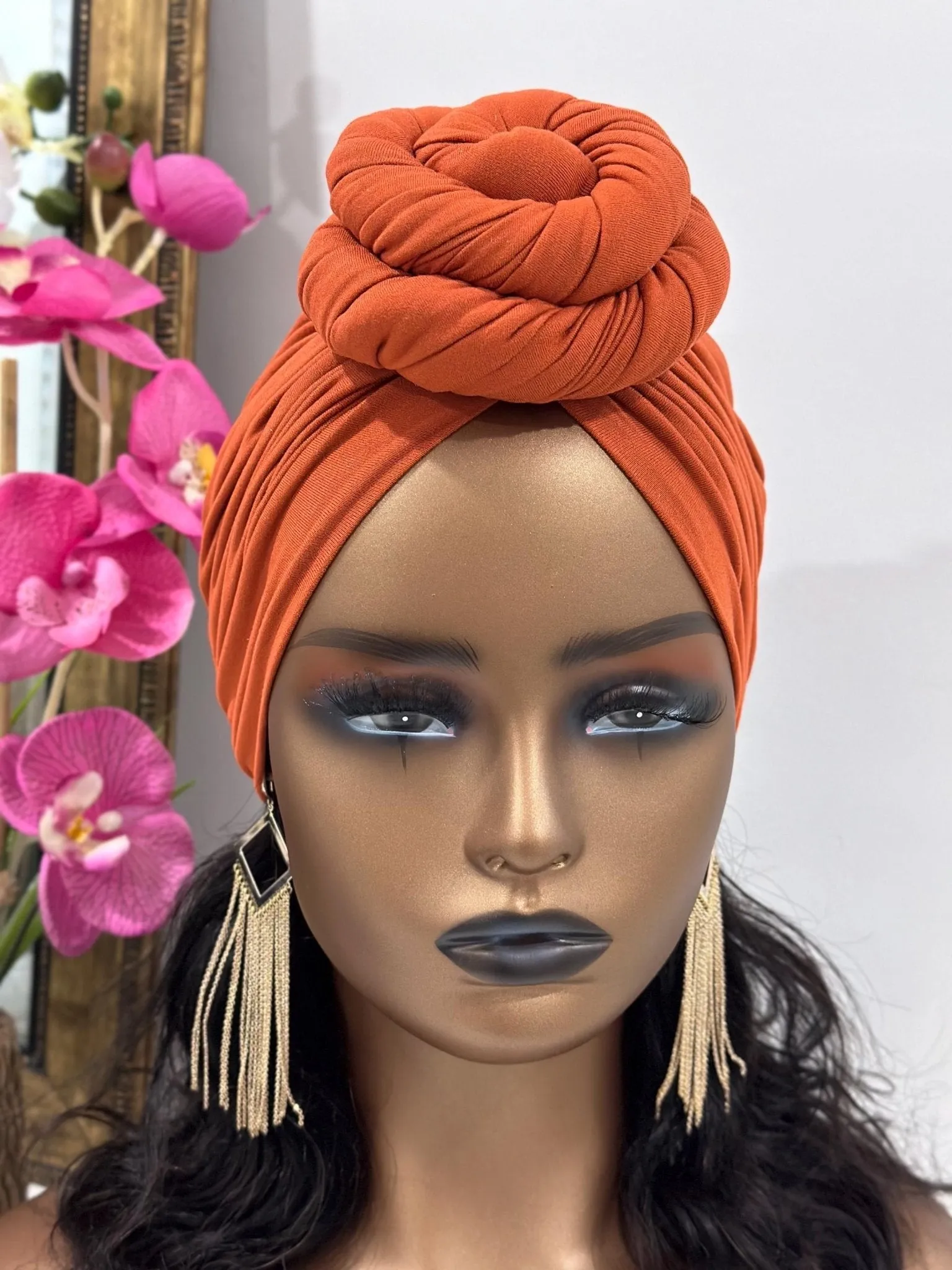 Jeny Pre-Tied Bun Turban