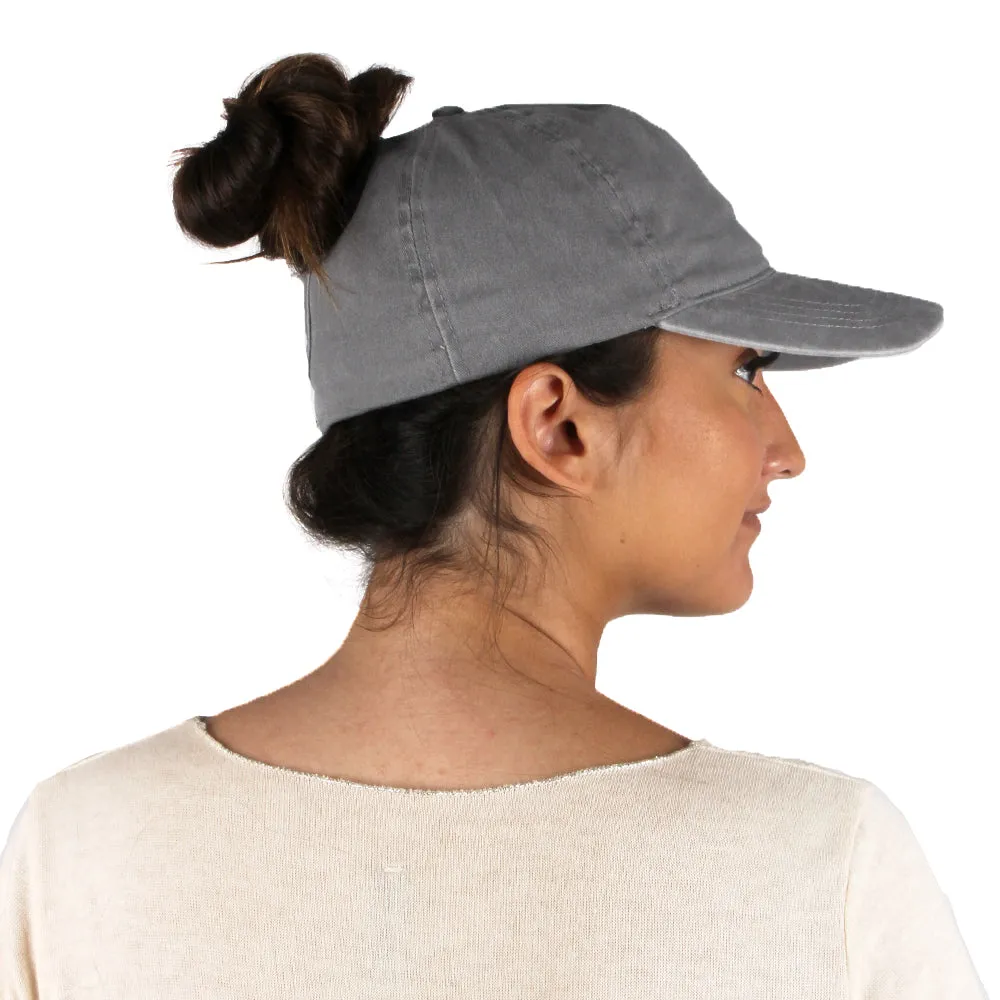 Jessie Pigment Washed Ponyflo® Cap