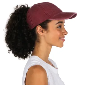 Jessie Pigment Washed Ponyflo® Cap