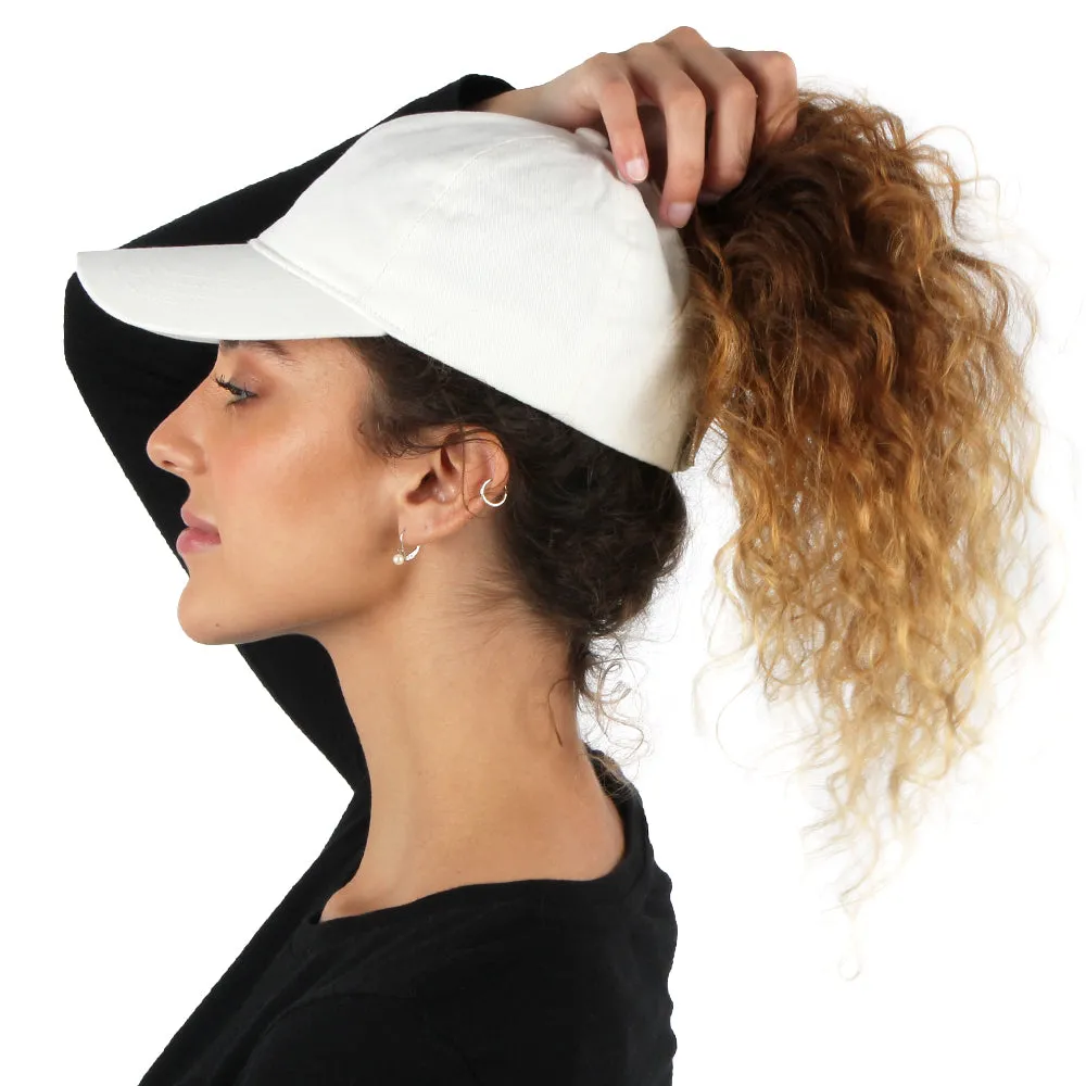 Jessie Pigment Washed Ponyflo® Cap