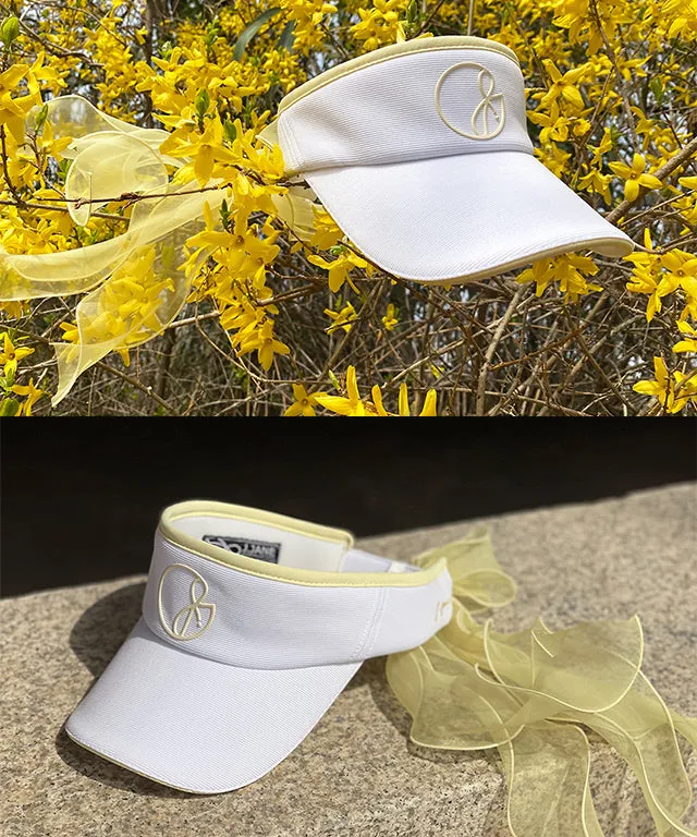 J.Jane Contrast Ribbon Suncap (Yellow)