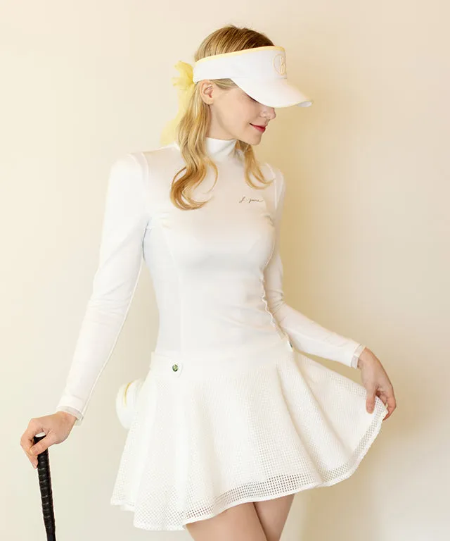 J.Jane Contrast Ribbon Suncap (Yellow)