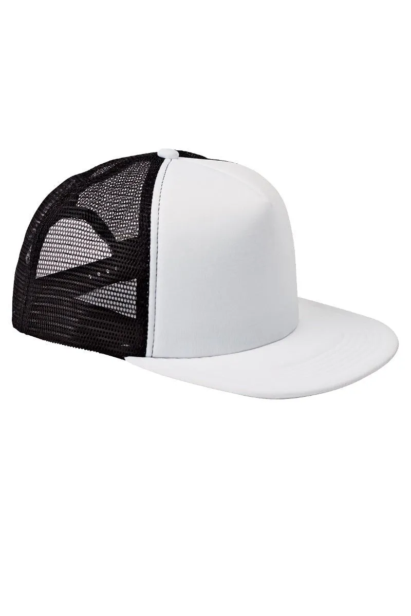 Just Roll With It Foam Front Mesh Trucker Cap