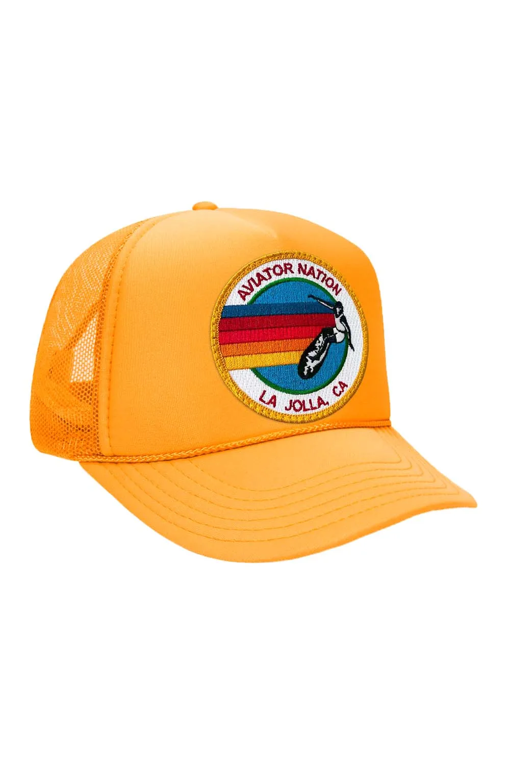 KIDS LA JOLLA SIGNATURE VINTAGE FOAM TRUCKER HAT