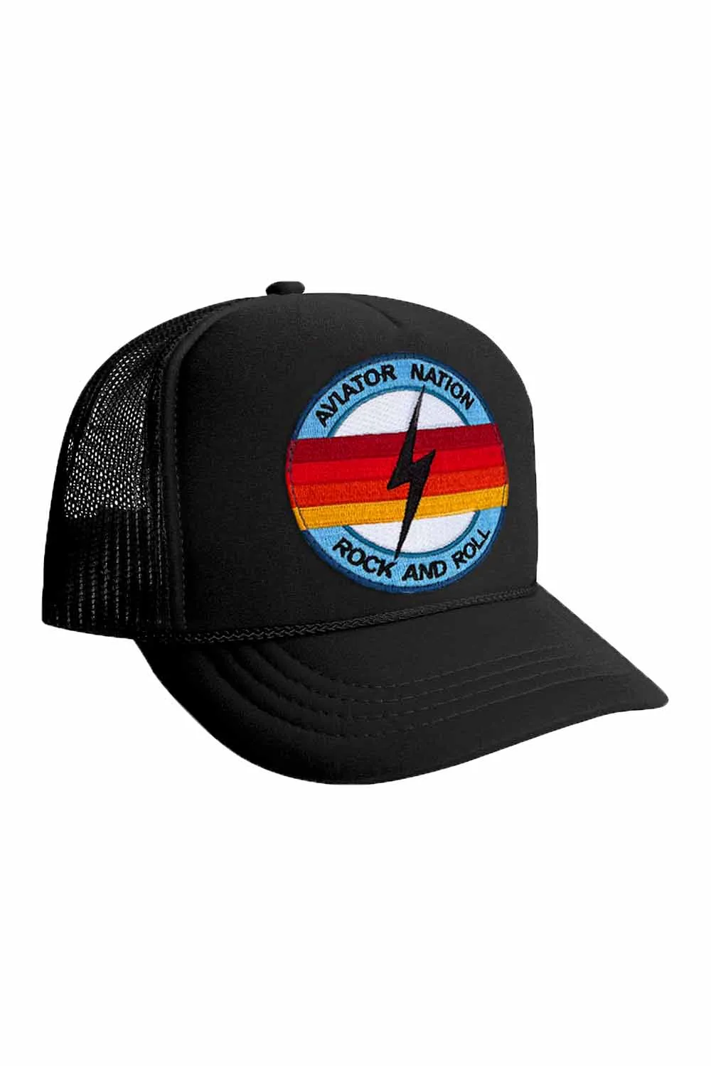 KID'S ROCK AND ROLL BOLT VINTAGE FOAM TRUCKER