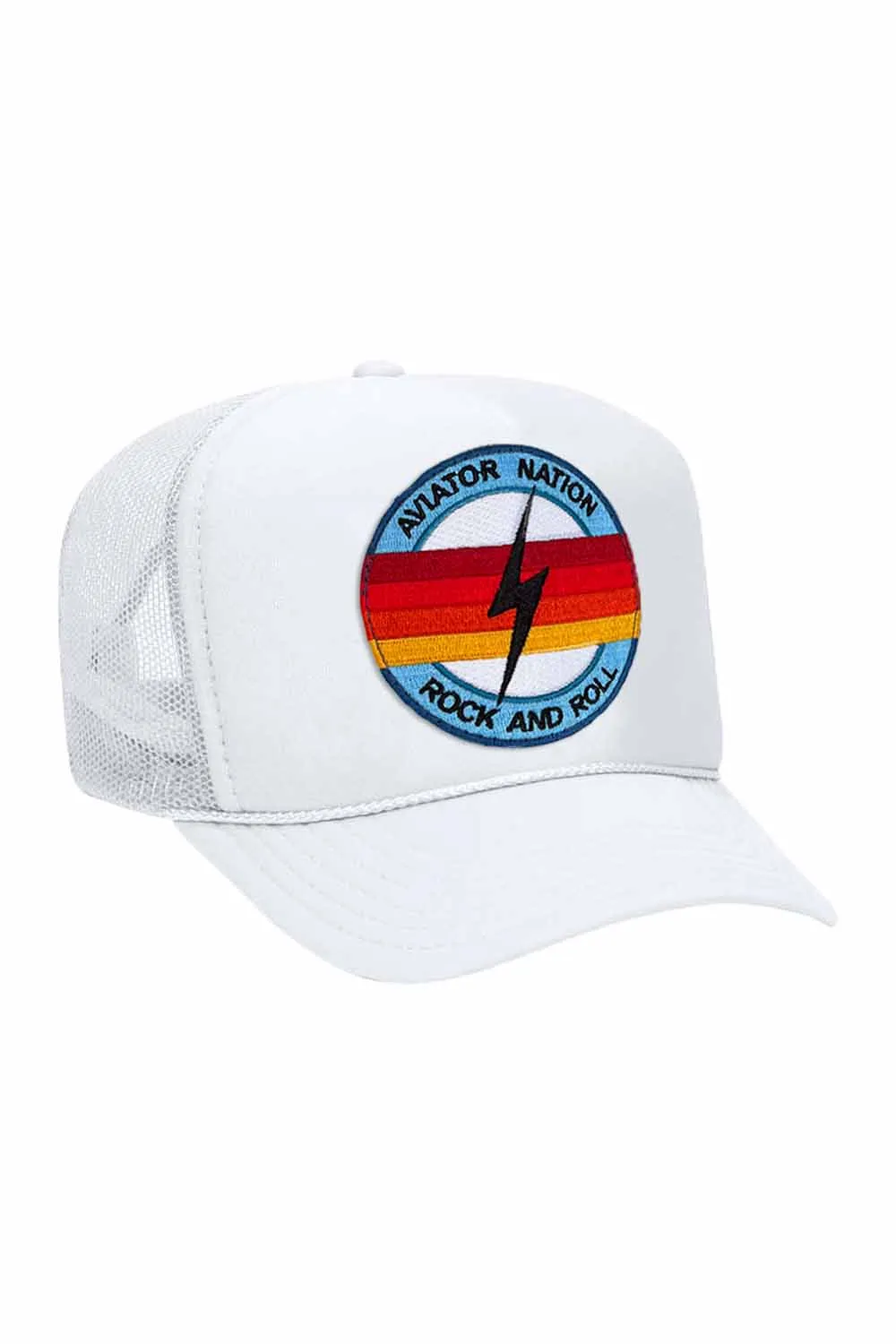 KID'S ROCK AND ROLL BOLT VINTAGE FOAM TRUCKER