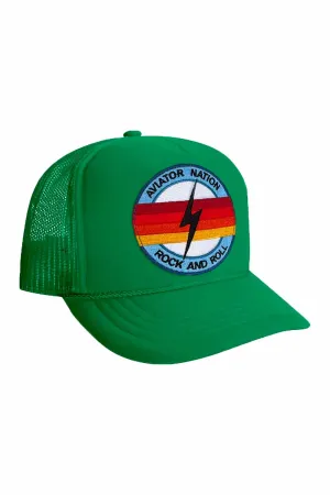 KID'S ROCK AND ROLL BOLT VINTAGE FOAM TRUCKER