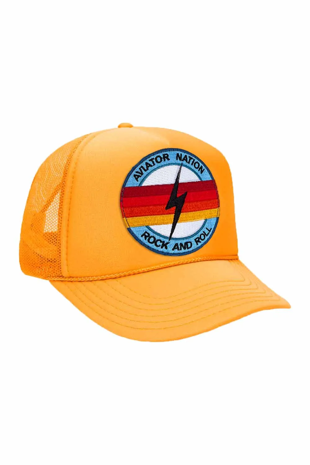 KID'S ROCK AND ROLL BOLT VINTAGE FOAM TRUCKER