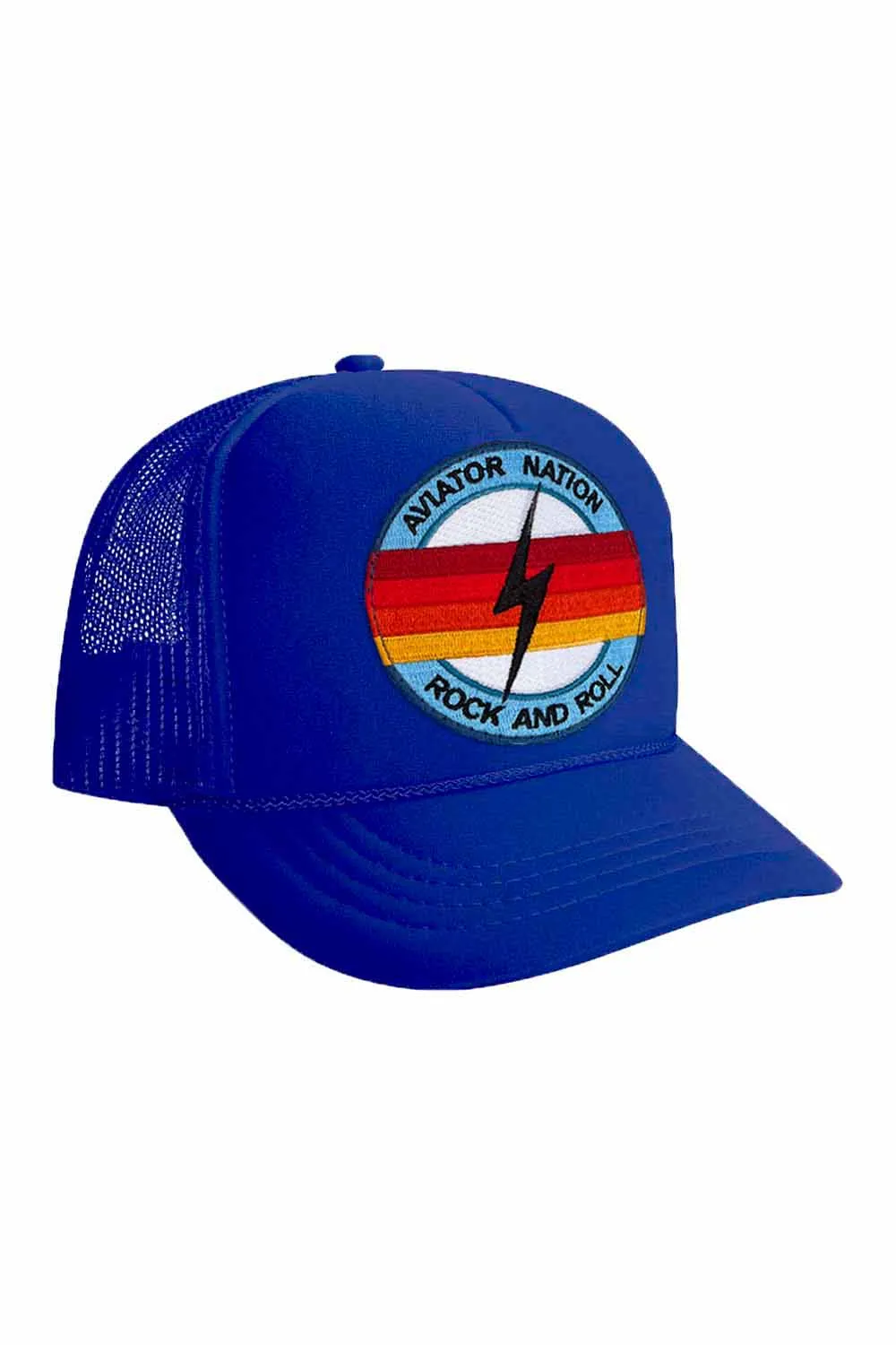 KID'S ROCK AND ROLL BOLT VINTAGE FOAM TRUCKER