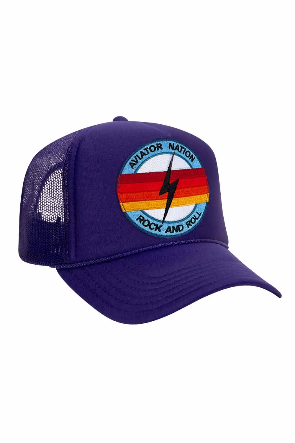 KID'S ROCK AND ROLL BOLT VINTAGE FOAM TRUCKER