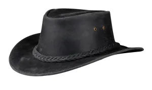 Leather Outback Hat