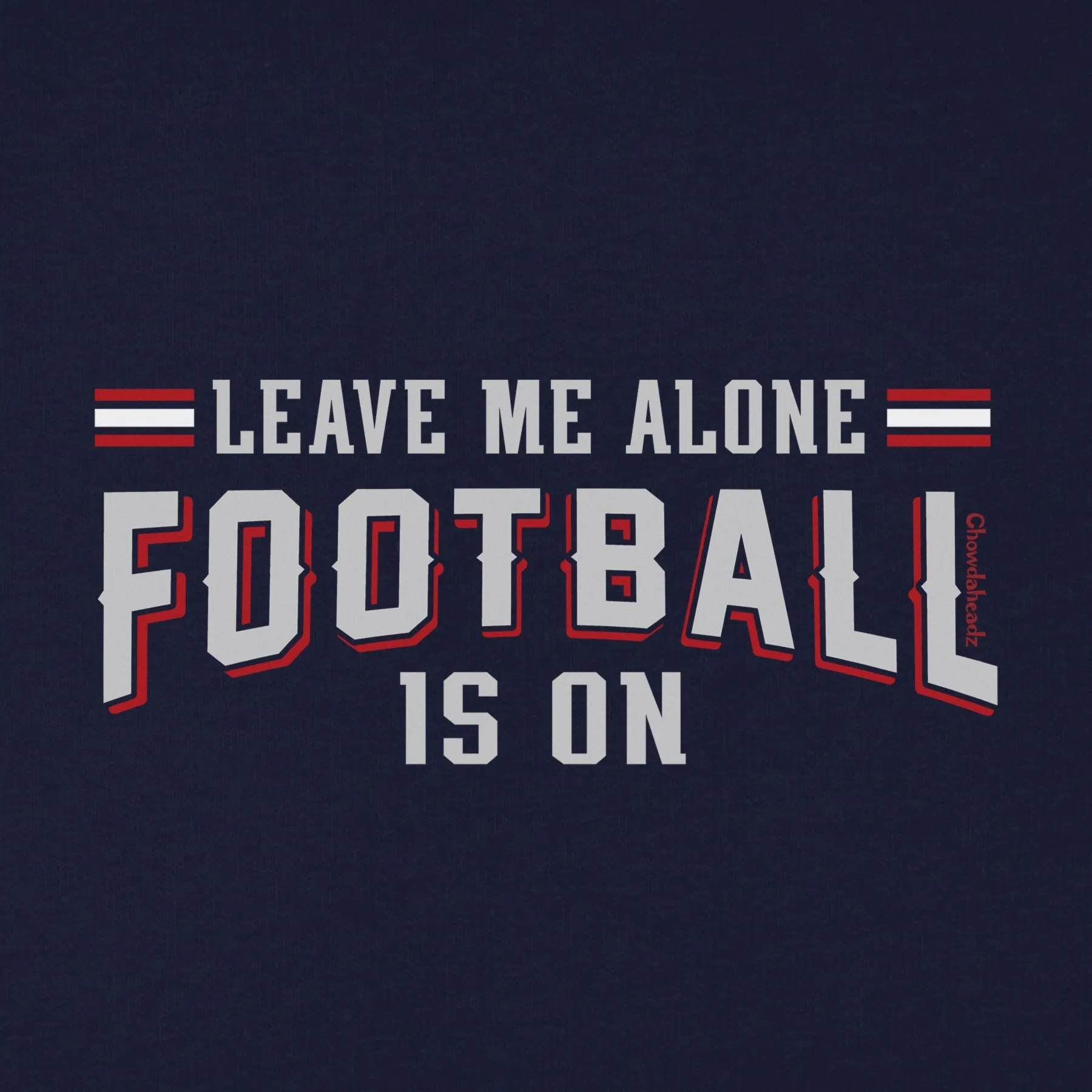 Leave Me Alone Football Is On Youth T-Shirt
