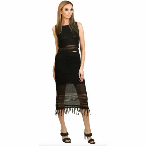 Lee Sweater Knit Skirt