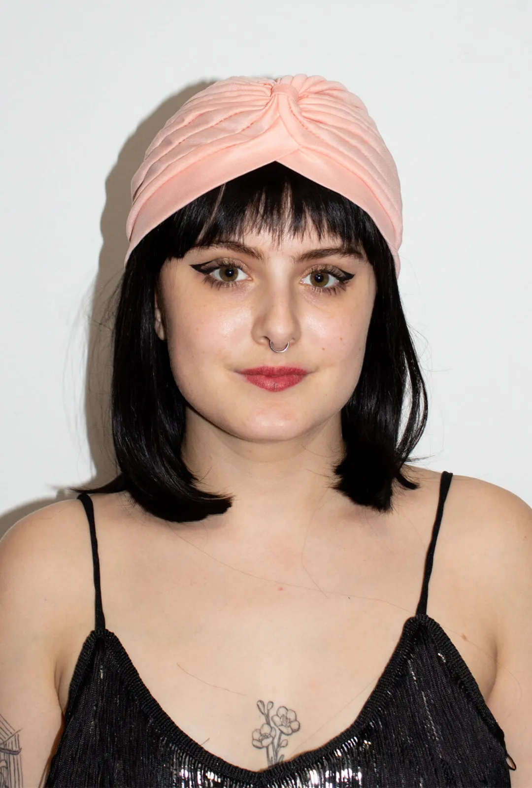 Light Peach Turban