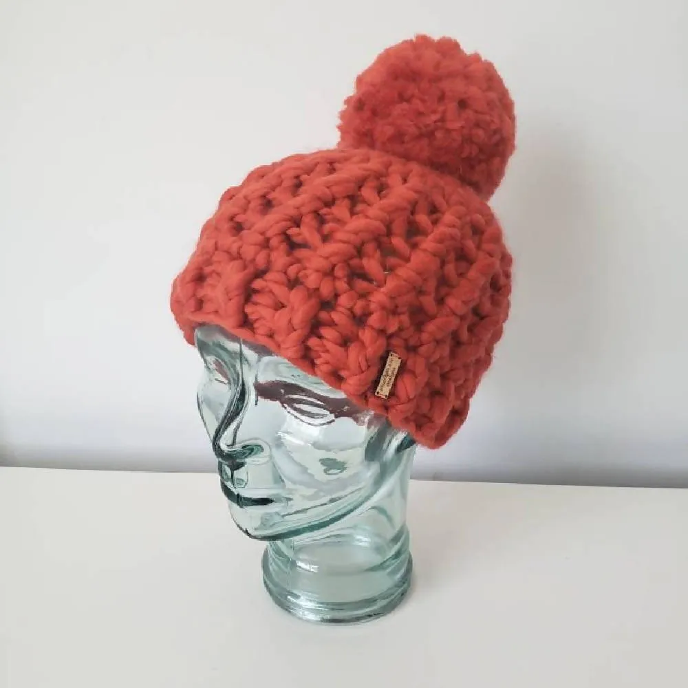 Luxury Beanie in Cinnamon