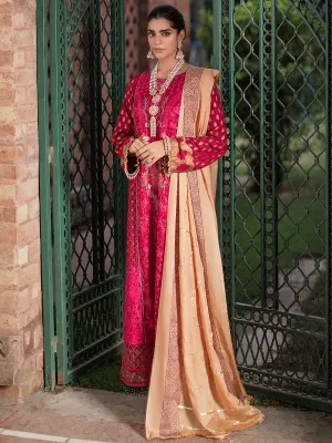Luxury Edit Winter '22 D#2A | RajBari Fall/Winter Unstitched Luxury Collection 2022 | Unstitched Embroidered Chikankari Suits