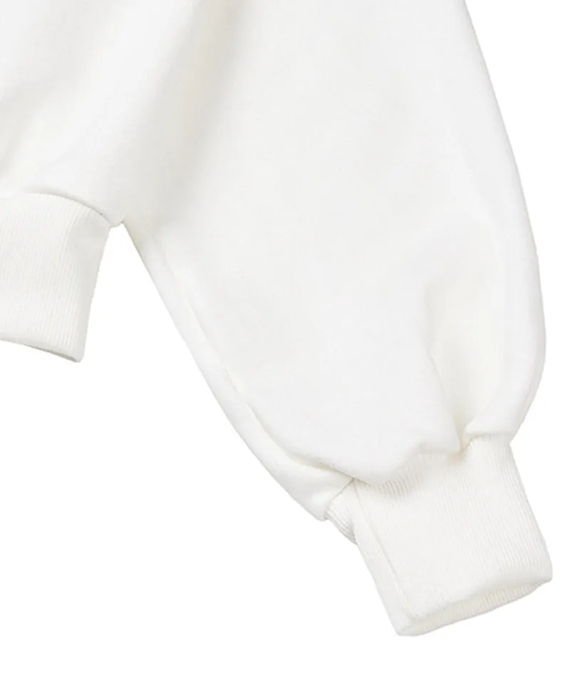 MACKY Golf: Macky Sports Sweatshirt - White