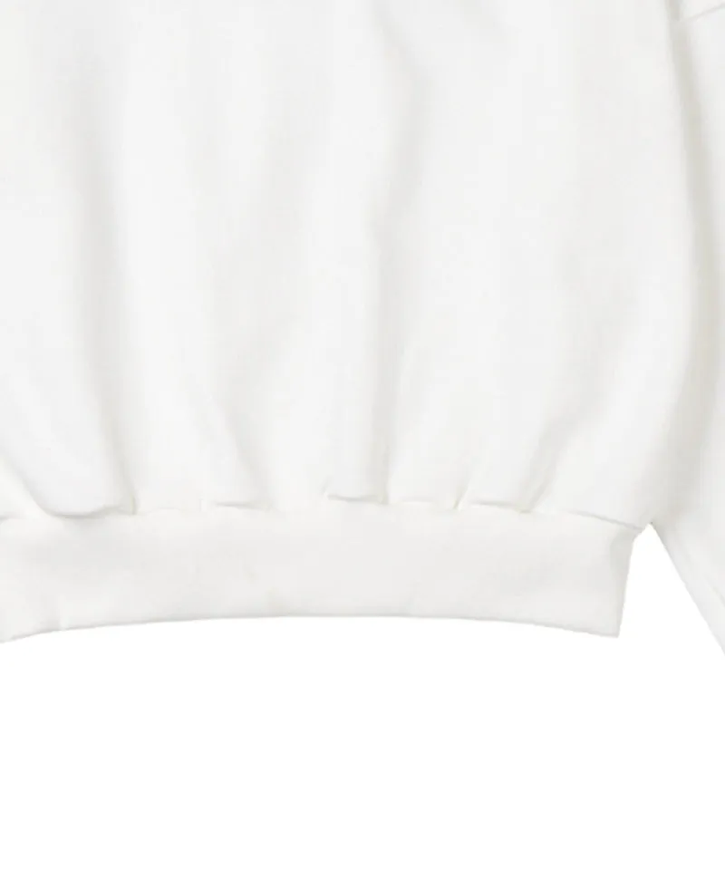 MACKY Golf: Macky Sports Sweatshirt - White