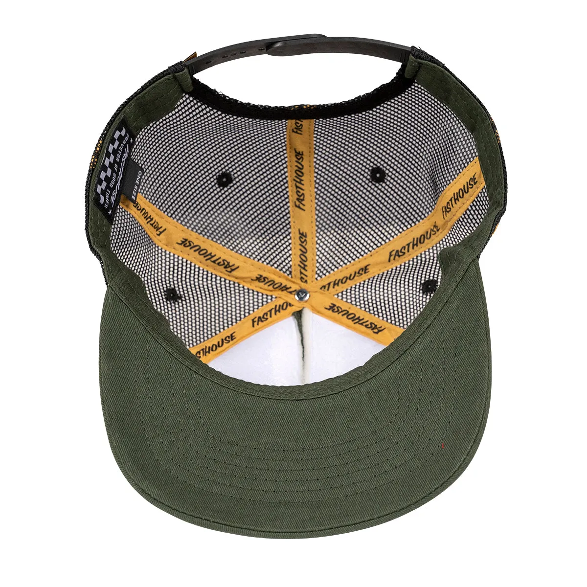 Mammoth Race High Trucker Hat - Green