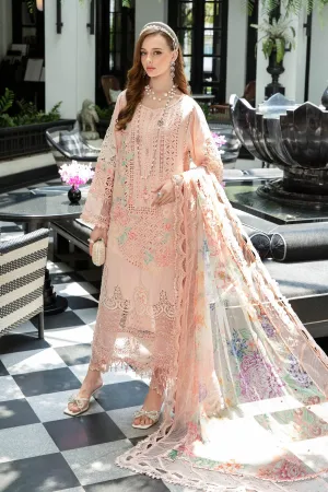MARIA B | LUXURY LAWN 2023 | EL-23-07-Peach