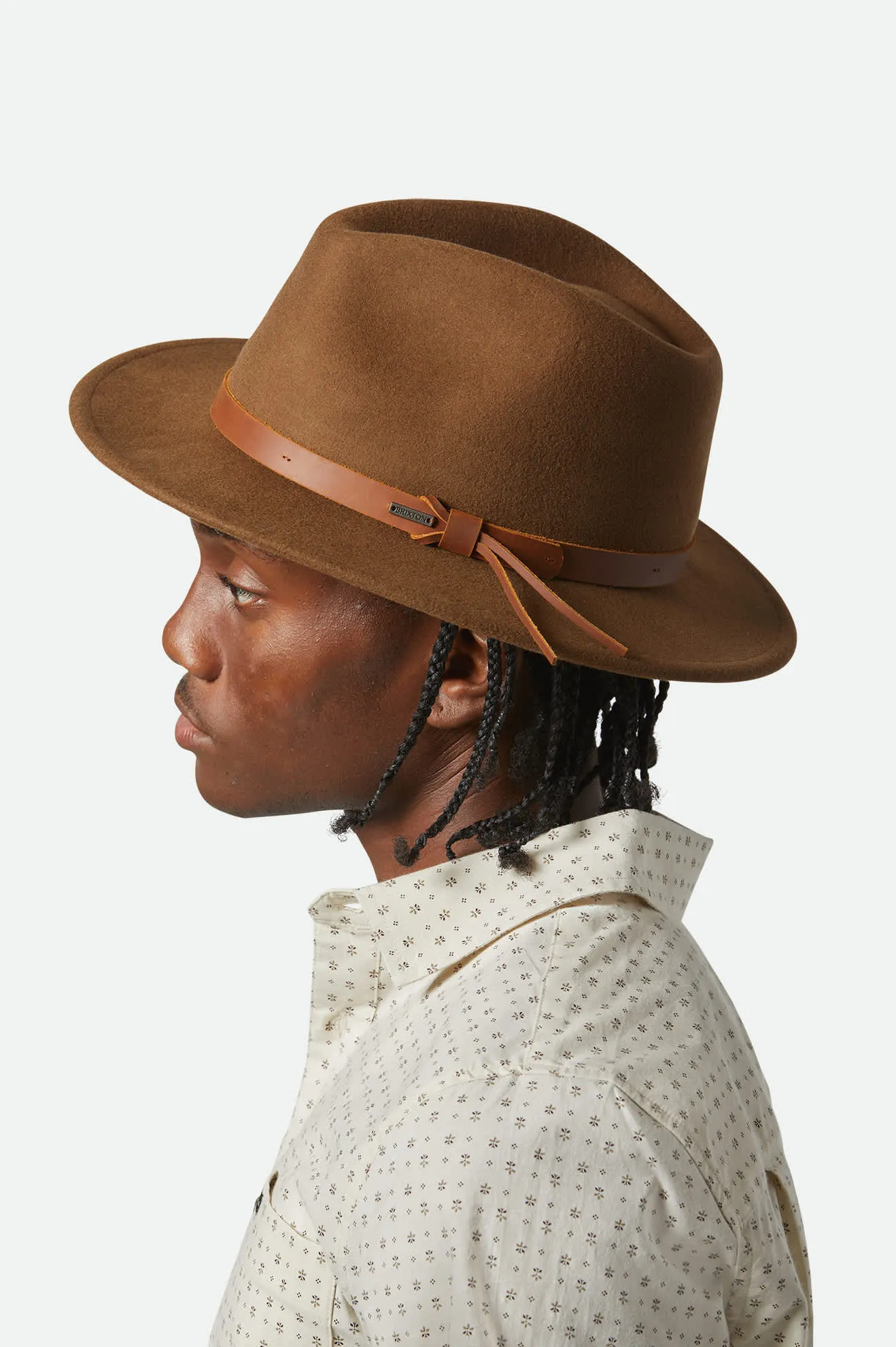 Messer Traditional Fedora - Coffee