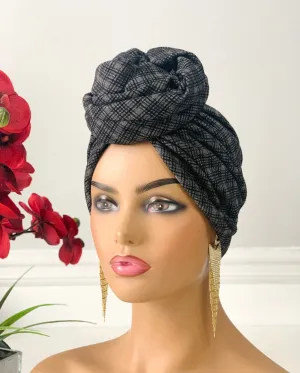 Meyiwa Flower-Design Turban