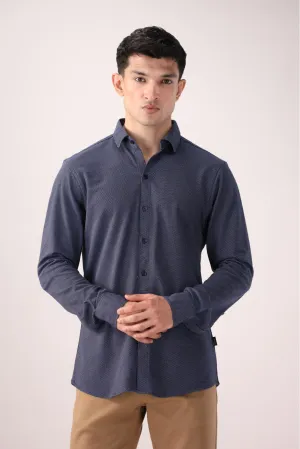 Navy Casual Shirt