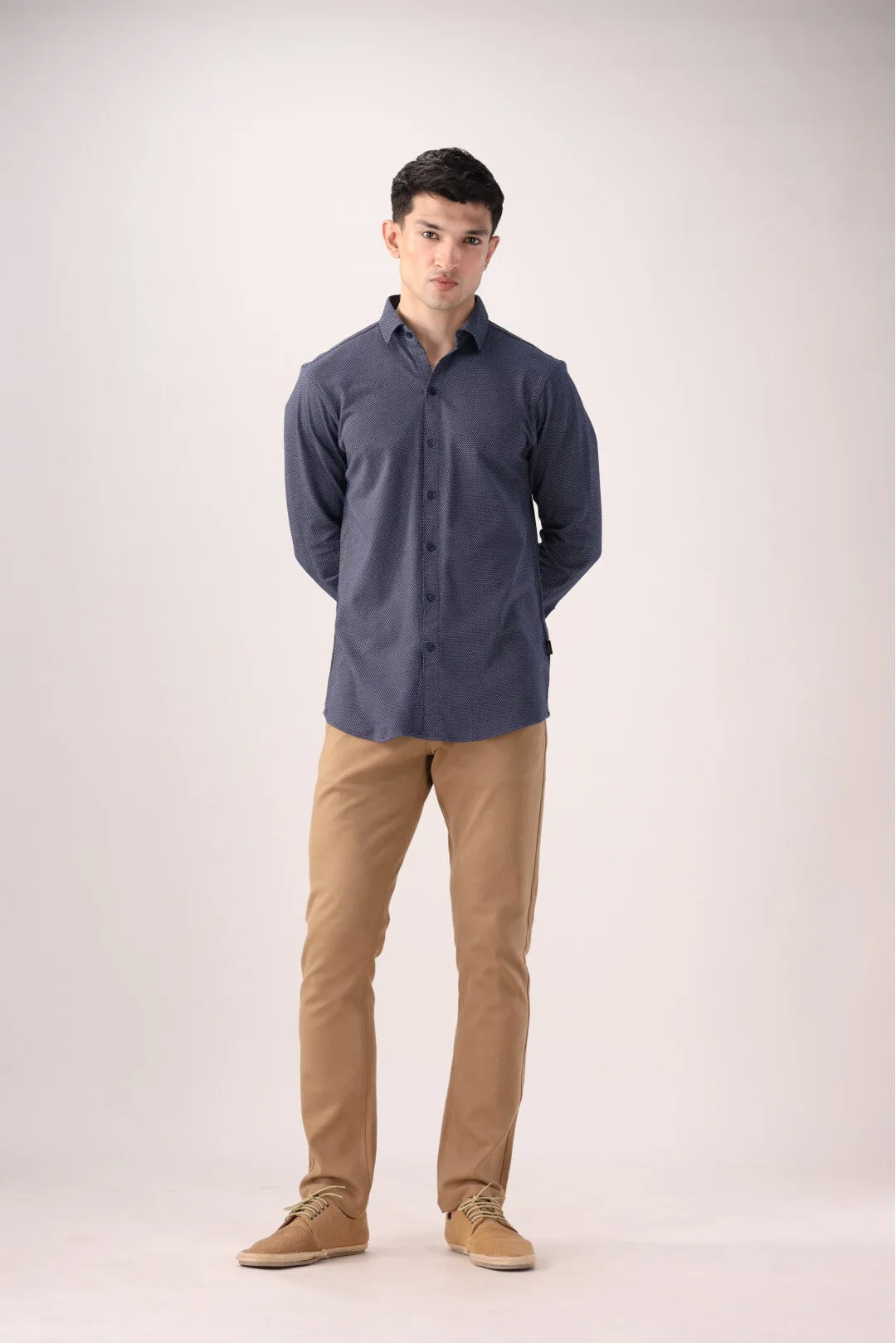 Navy Casual Shirt