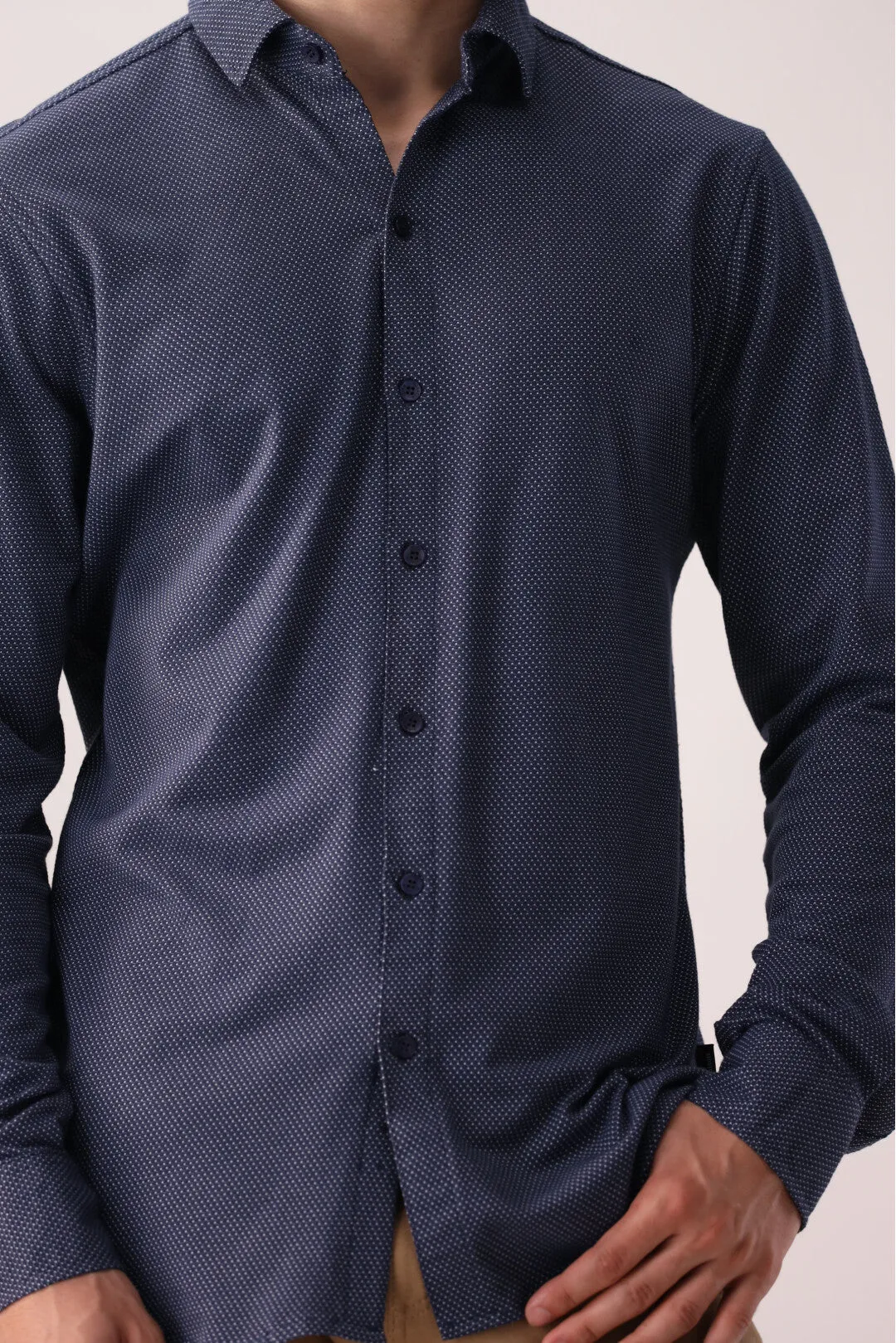 Navy Casual Shirt