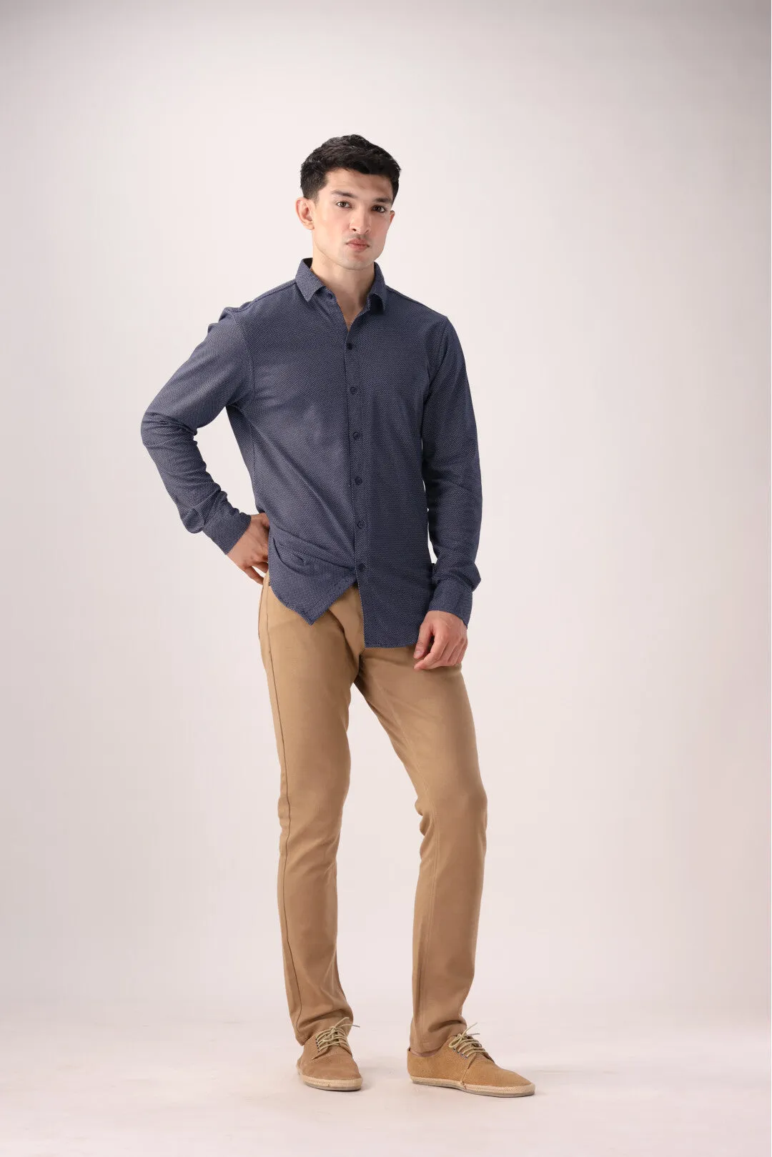 Navy Casual Shirt