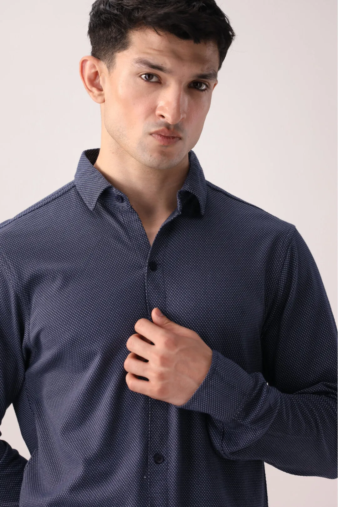 Navy Casual Shirt