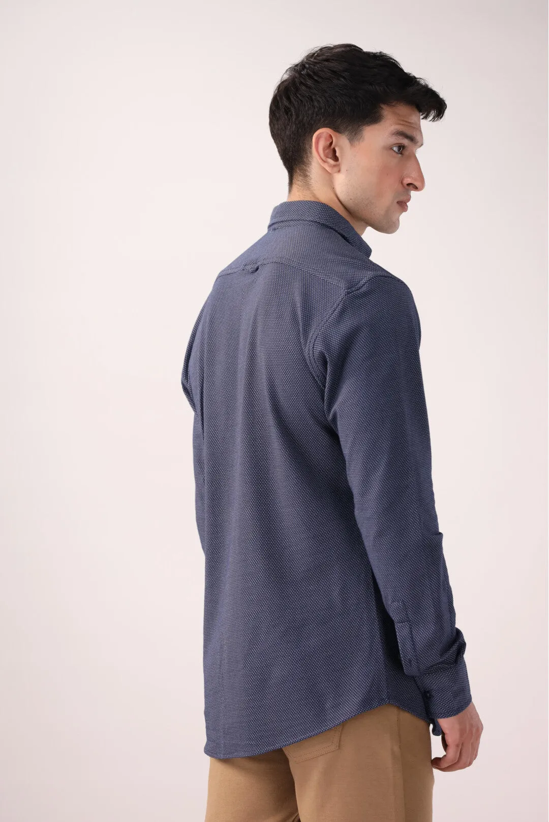 Navy Casual Shirt