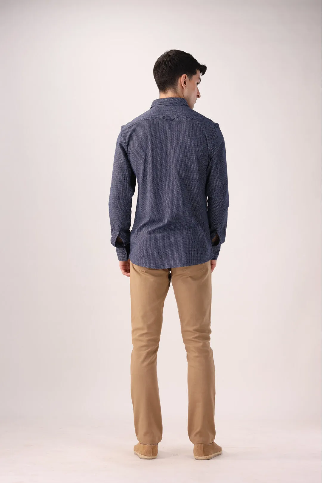 Navy Casual Shirt