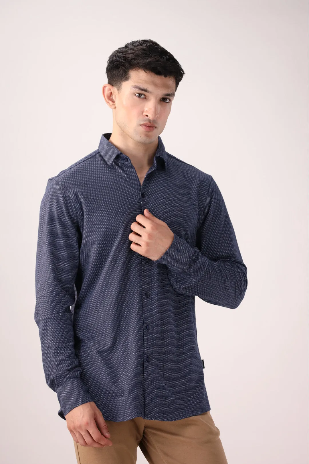 Navy Casual Shirt