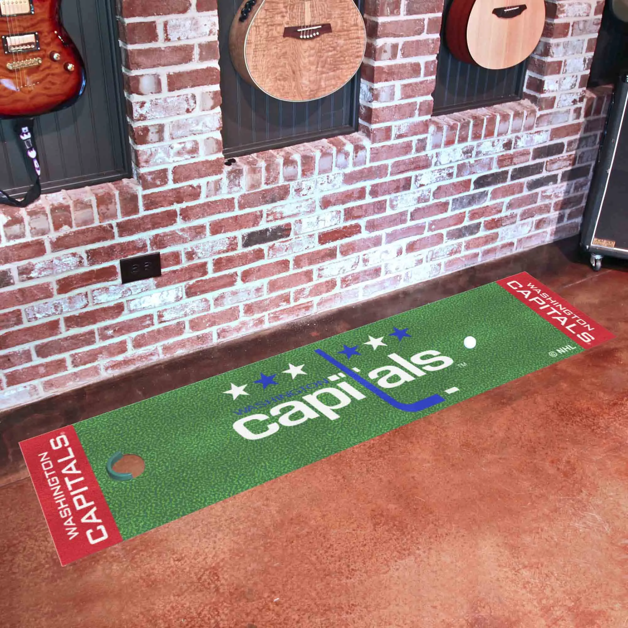 NHLV - Washington Capitals Putting Green Mat