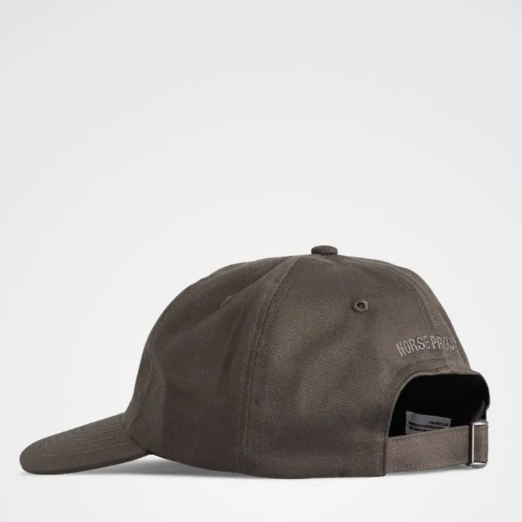 Norse Projects Twill Sports Cap Beech Green