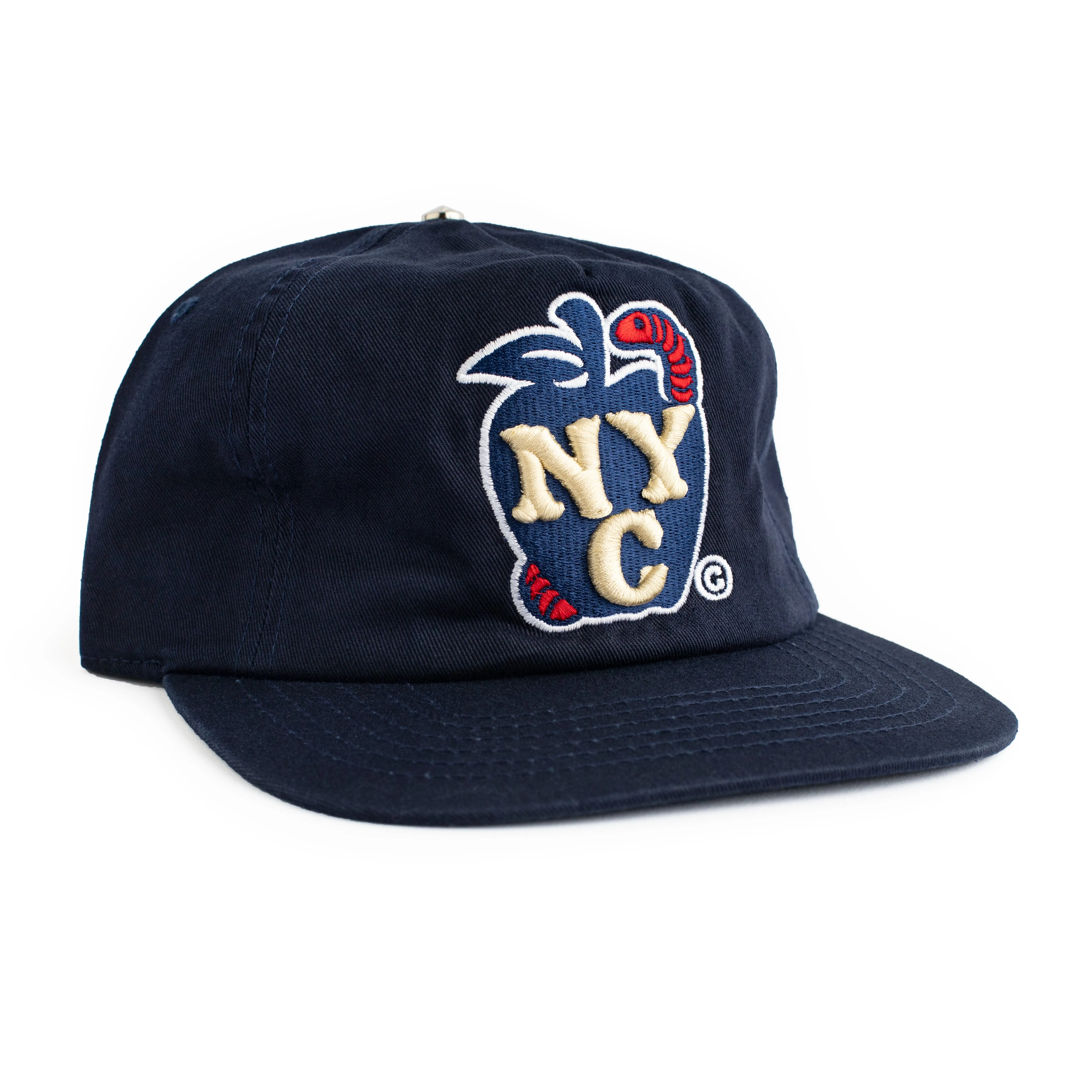 OLD YORK "APPLE" CAP (NAVY)