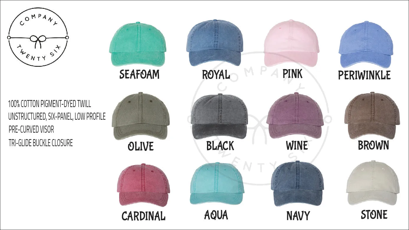 Personalized Tail Number Hat - Pilot Gift - Airplane Owner