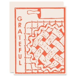 Pie Gratitude Card