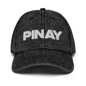 Pinay Vintage Cotton Twill Cap