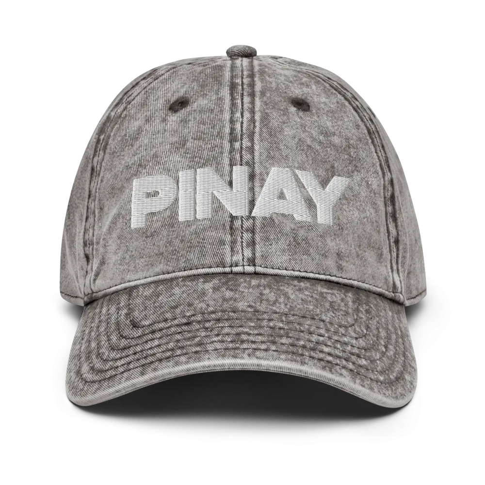 Pinay Vintage Cotton Twill Cap
