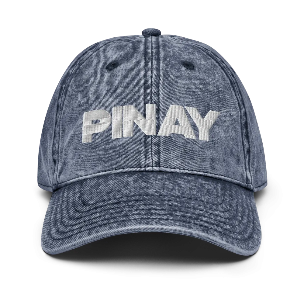 Pinay Vintage Cotton Twill Cap