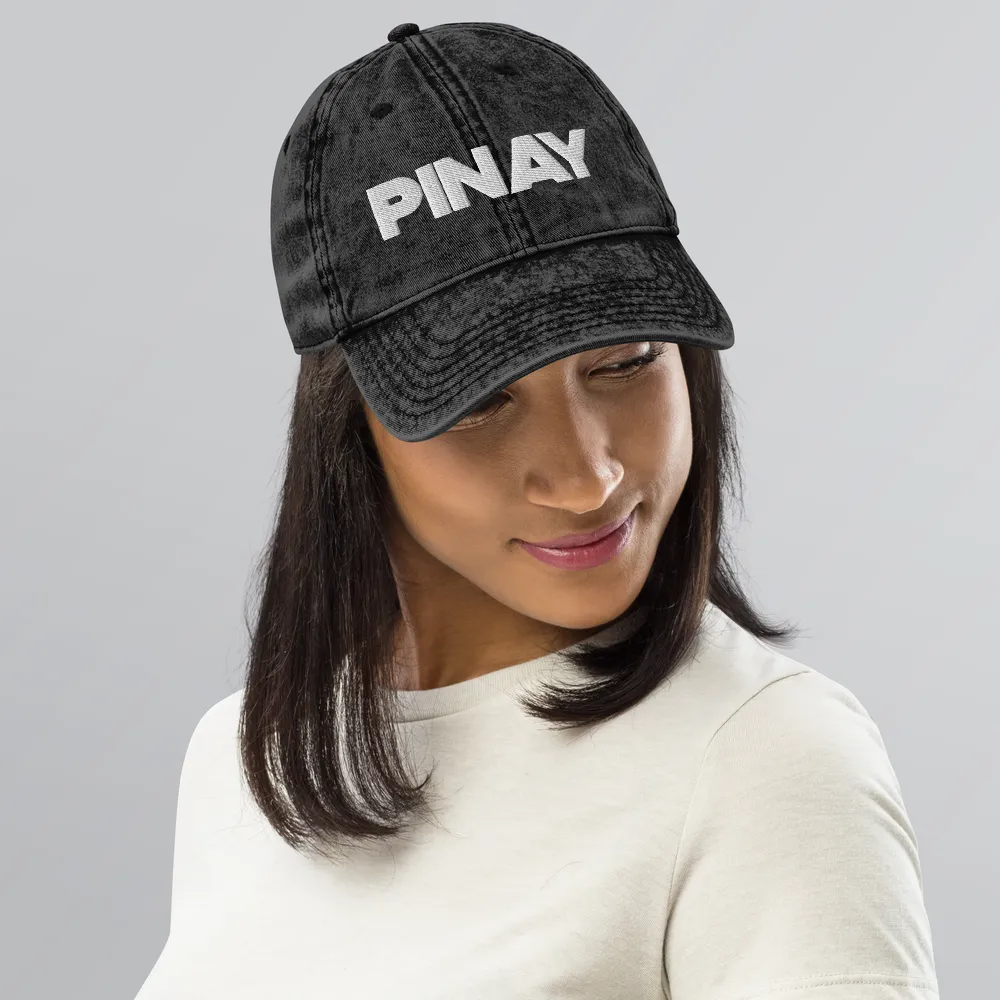 Pinay Vintage Cotton Twill Cap