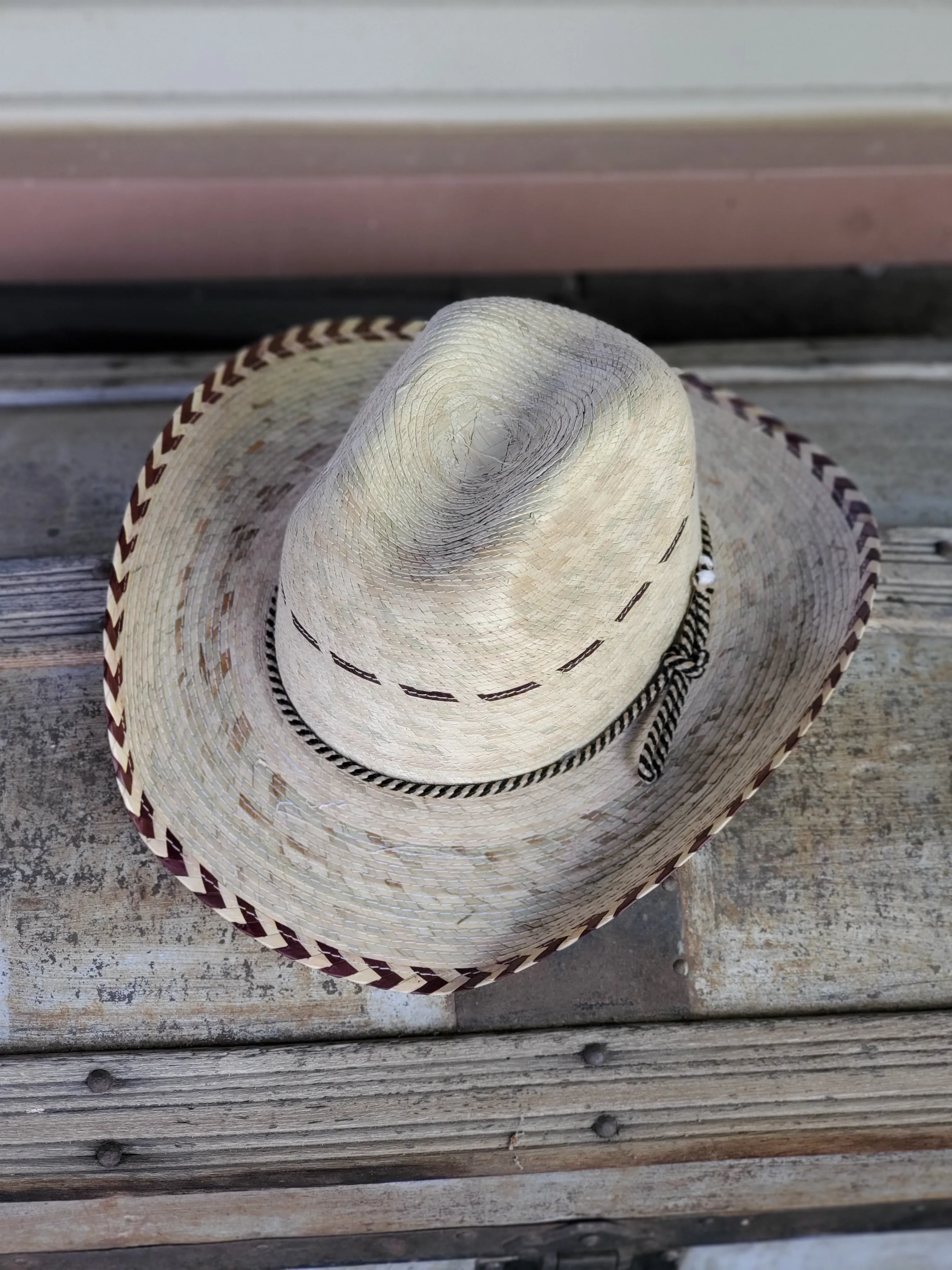 Pony Kids Palm Leaf Cowboy Hat