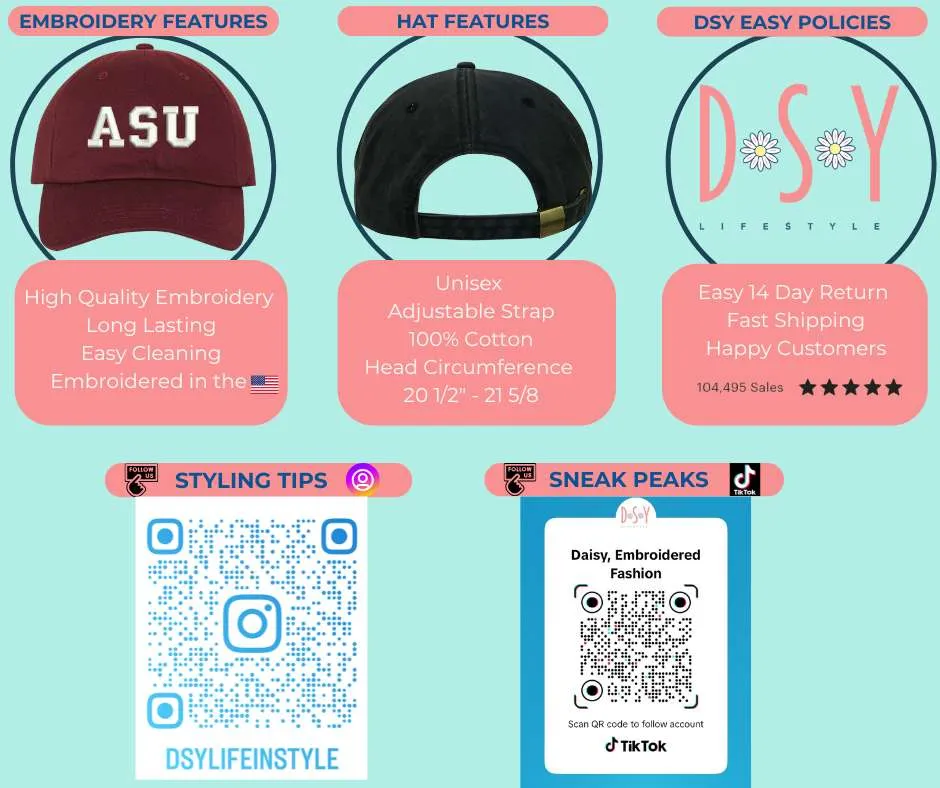 Pro Roe 1973 Embroidered Hat | Pro Choice Hat | Feminist Baseball Cap