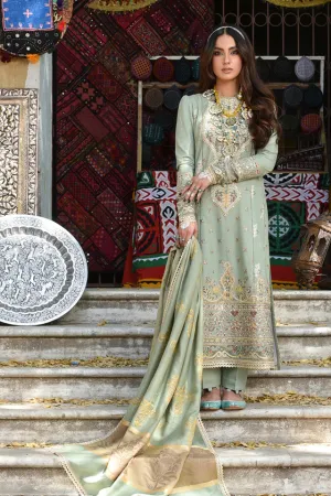 QALAMKAR LUXURY SHAWL COLLECTION’22 | K-06 FARIHA