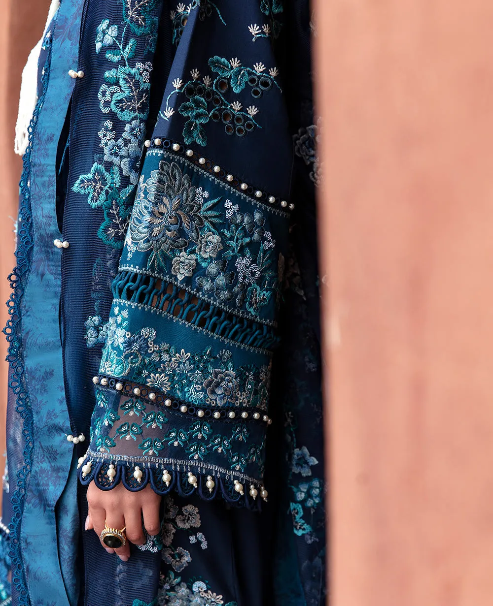 Republic Womenswear | Amaani - Eid Luxury Lawn 2023 | D3-A - NORA