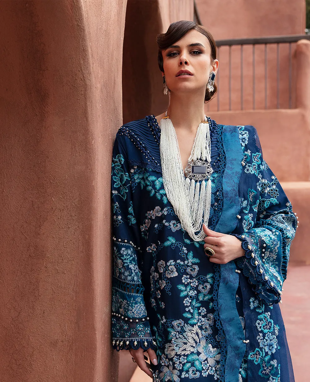 Republic Womenswear | Amaani - Eid Luxury Lawn 2023 | D3-A - NORA
