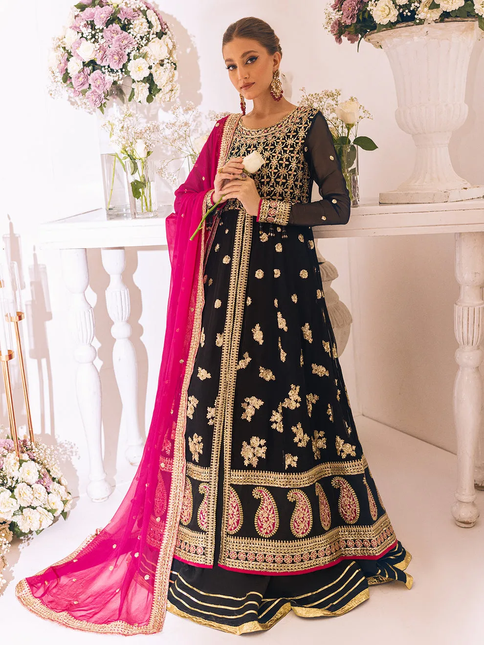 ROHEENAZ | SAWARIYA LUXURY KALIDAAR CHIFFON '23 - 02